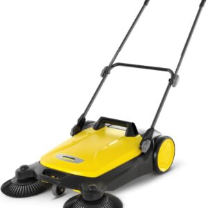 Kärcher S 4 Twin Handveegmachine - Werkbreedte 68 cm - Reservoir 20 liter - Zijborstel 2 stuks