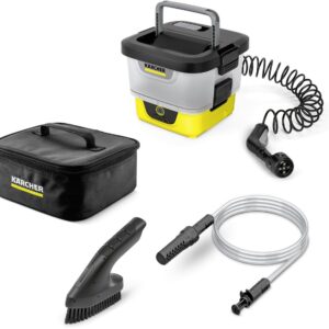 Kärcher Mobiele buitenreiniger OC 4 + Adventure kit - Lichtgewicht Lagedruk - Voor o.a. fiets en hond