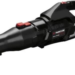 Parkside Performance Elektrische axiale bladblazer 1650 W - incl. rond en plat opzetstuk
