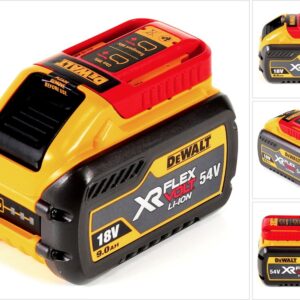 DeWALT DCB547 XR FlexVolt - Accu 54V - 9.0Ah Li-ion - Voor 18V & 54V Machines