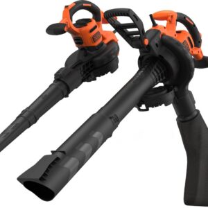 BLACK+DECKER 3000W Bladblazer Tuinruimer 404 km/u blaassnelheid - BEBLV300SB-QS