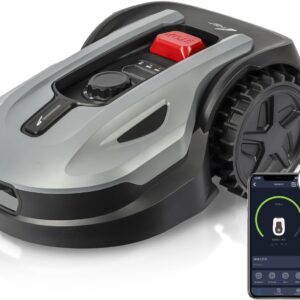 Zoef Robot - Robotmaaier Katrien 500m² - Robotgrasmaaier met Wifi & bluetooth en App - Grasmaaier - Robotmaaier