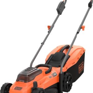 BLACK+DECKER 18V 33cm Grasmaaier, 35L opvangbak zonder accu en lader - BCMW3318N-XJ