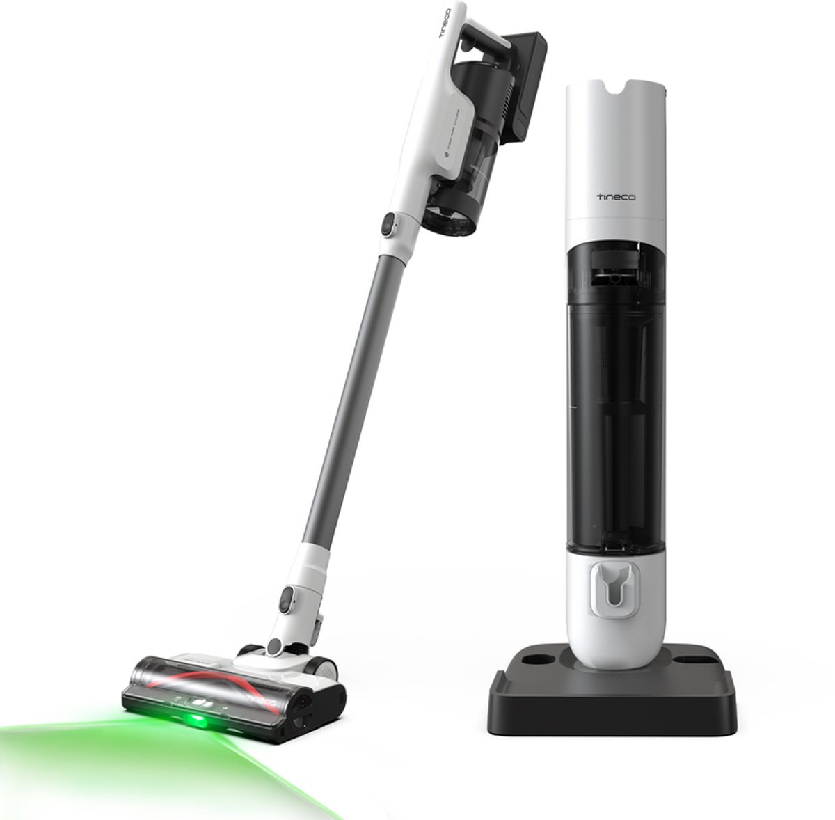 Tineco Floor One S7 Stretch - Nat en droog stofzuiger en dweil - 180° Lay-Flat - 85°C 5 Min Zelfschoonmaak routine - 50 minuten accu - DualBlock Anti - Afbeelding 2