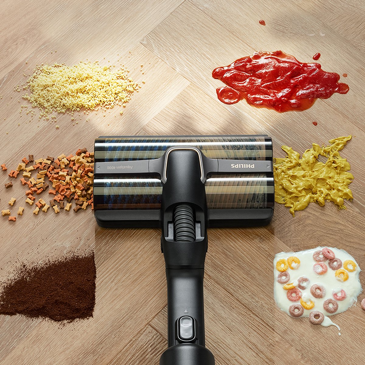 Philips 9000-serie - AquaTrio - Snoerloze Stofzuiger en Dweil XW9463/11 - Afbeelding 2