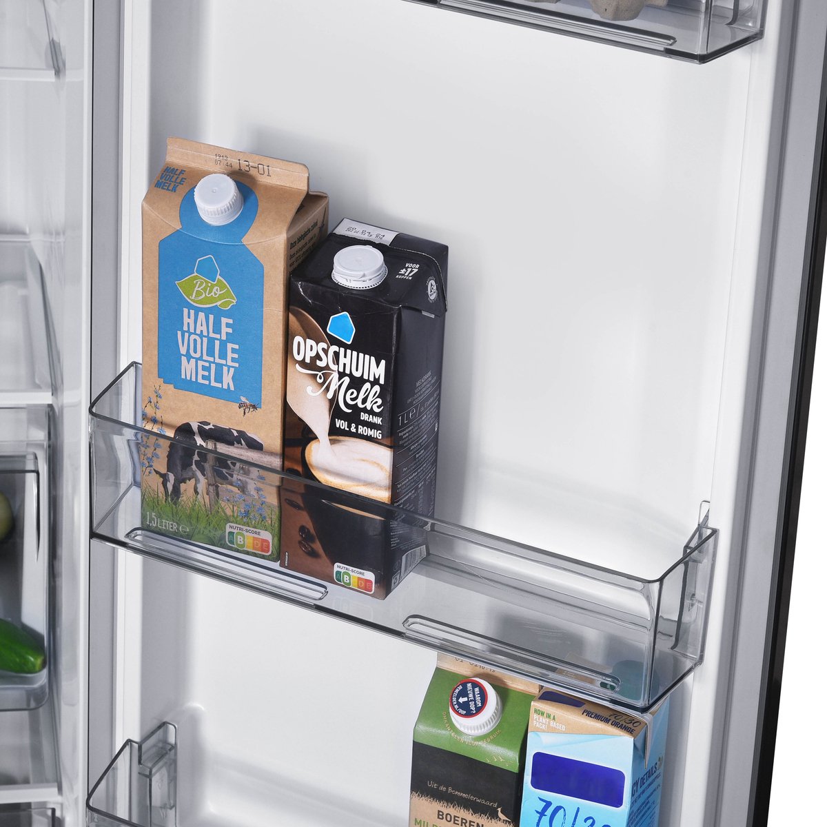 Inventum SKV0180B No Frost energiezuinige Amerikaanse koelkast - 532 liter - Digitaal display - Superkoelen - Supervriezen - Deuralarm - 2 deuren - Afbeelding 5