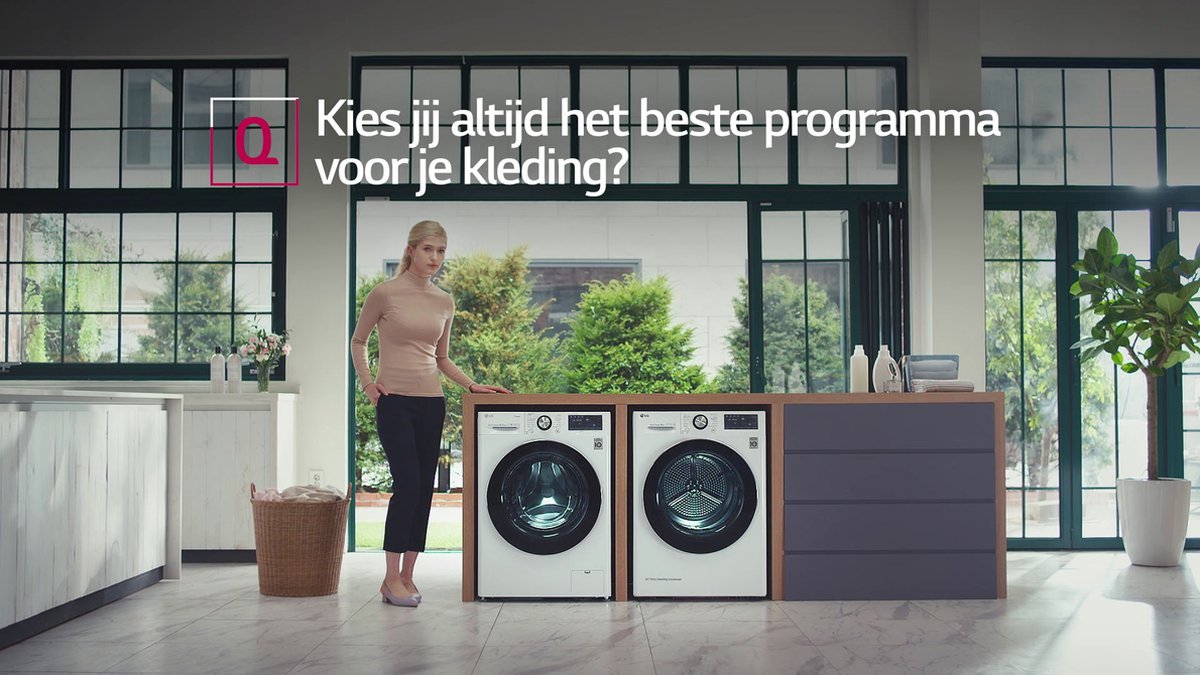 LG F4WR7011S1W wasmachine 11 kg met AI DD voor slimme stofverzorging - TurboWash 39 voor sneller wassen - hygiënisch wassen met stoom en ThinQ slimme - Afbeelding 3