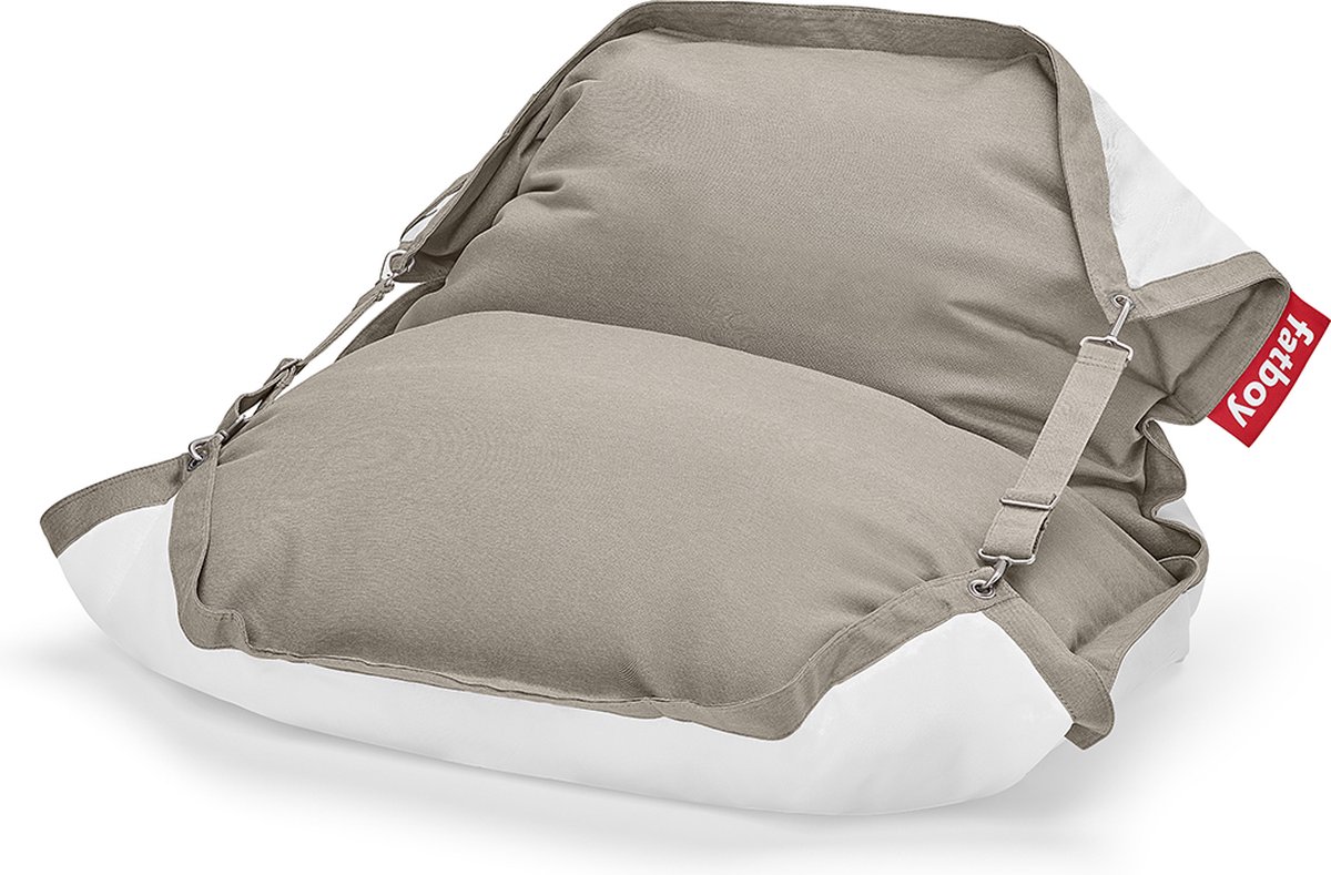 Fatboy Floatzac Drijvende Water Zitzak Grijs - 180h x 134b cm - voor op het water of op het droge - Afbeelding 3