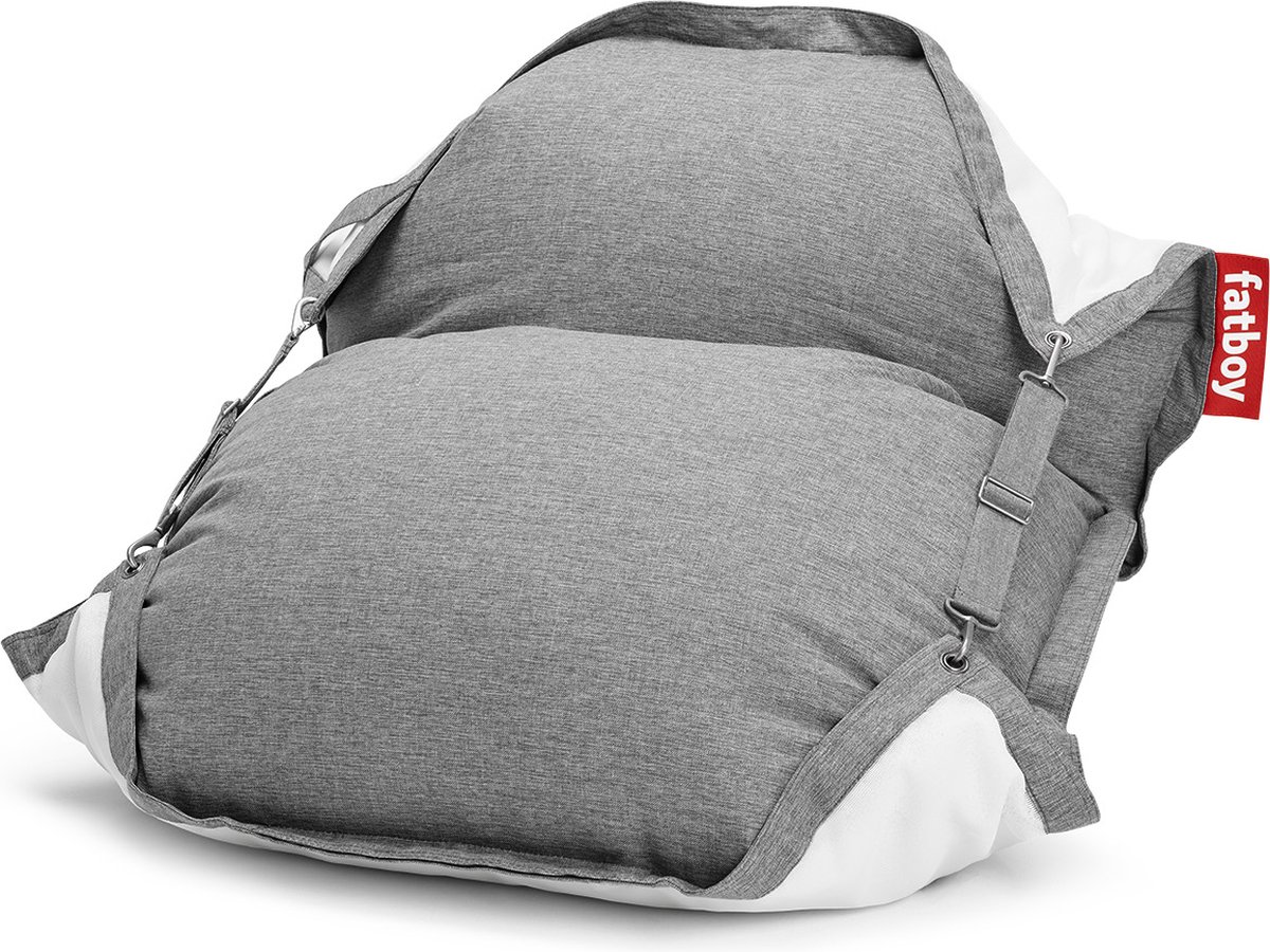 Fatboy Floatzac Drijvende Water Zitzak Grijs - 180h x 134b cm - voor op het water of op het droge - Afbeelding 2