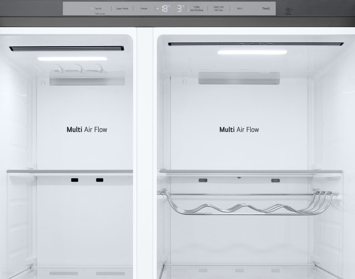 LG GSLE81PYBC Amerikaanse koelkast – 628L – Water- & ijsdispenser – WiFi LG ThinQ – Energieklasse C - Afbeelding 5