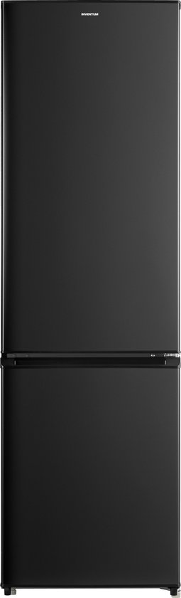 Inventum KV1808B No Frost energiezuinige koel-vriescombinatie - 180 cm hoog - 270 liter - Superkoelen - Supervriezen - Energielabel D - Vrijstaand