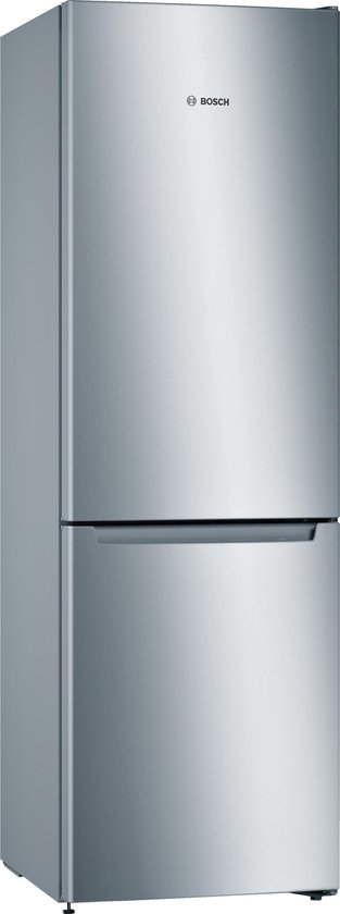 Bosch KGN33NLEB - Serie 2 - Koelkast - Koel-vriescombinatie - Total No Frost - nooit meer ontdooien- Perfect Fit: zet je koelkast strak tegen de wand