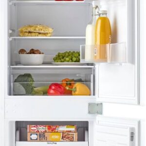 Inventum IKV1786S 178 cm stille inbouw koel-vriescombinatie - Koelkast met vriesvak - Energiezuinig - Supervriezen - Vershoudlade - 251 liter