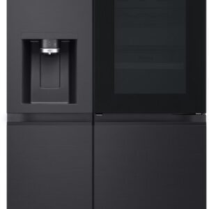 LG GSXE91EVAD - Amerikaanse koelkast - Zwart (blacksteel) - Waterreservoir - 628L