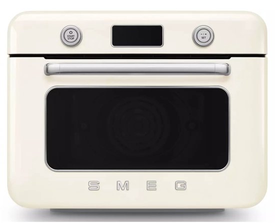 SMEG COF01CREU - Vrijstaande Combi-Stoomoven - Crème - Jaren 50 Design