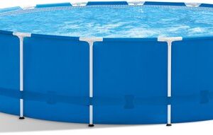 Intex Metal Frame™ Pool - Opzetzwembad - Ø 457 x 122 cm met filterpomp