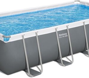 Bestway - Power Steel - Opzetzwembad inclusief filterpomp en accessoires - 549x274x122 cm - Rechthoekig