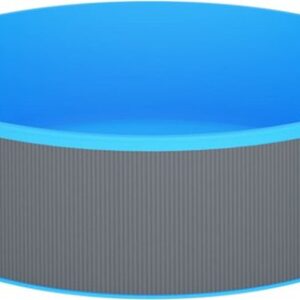 vidaXL - Splasher - pool - 350x90 - cm - grijs