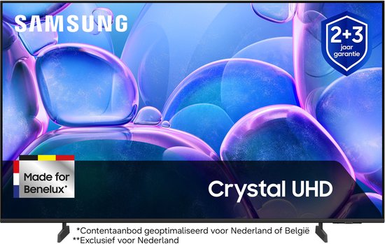 Samsung UE55U7000F - 55 Inch - 4K LED - 2025 + 3 jaar extra garantie