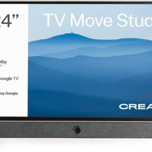 CREATE - Draagbare 24" Smart TV met batterij en antireflectiescherm - TV MOVE STUDIO