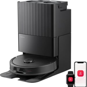 Roborock Qrevo S Pro-Robotstofzuiger-Alles-in-één multifunctioneel dockingstation-18500 Pa zuigkracht-Antiklitsysteem-Reactive Tech