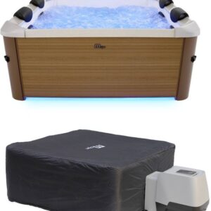 Mspa Spa Oslo Amber - Opblaasbare jacuzzi met hydromassage voor 6 personen