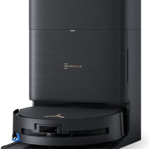 ECOVACS - DEEBOT X9 PRO OMNI BLACK - Robotstofzuiger met Dweilfunctie - 16.600 Pa zuigkracht- Zelfreinigende Robotstofzuiger met Warmwater