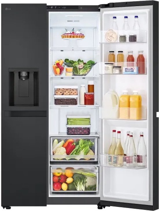 LG GSLC40EPPE - Amerikaanse Koelkast - Wateraansluiting - No Frost - Water- en IJsdispenser - 638 L - Afbeelding 3
