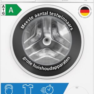 Bosch WAN2827BNL - Serie 4 - Wasmachine met stoom - 1400 rpm - Energielabel A - 8 KG - Iron Assist: vermindert kreukels tot 50% - SpeedPerfect: