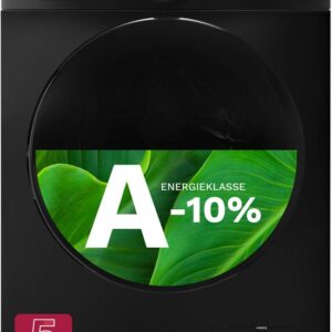 Inventum VWM8010B - Wasmachine - 8kg - 14 programma's - 1400 toeren - Energieklasse A-10% - Steam Clean - Stil: 72 dB - Zwart