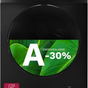Inventum VWM8030B - Wasmachine - 8kg - 14 programma's - 1400 toeren - Energieklasse A-30% - Steam Clean - Stil: 72 dB - Zwart