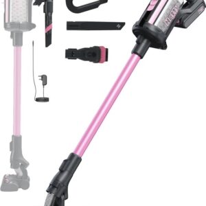Numatic Hetty Quick Draadloze Steelstofzuiger HTY100P - Met zak - Roze