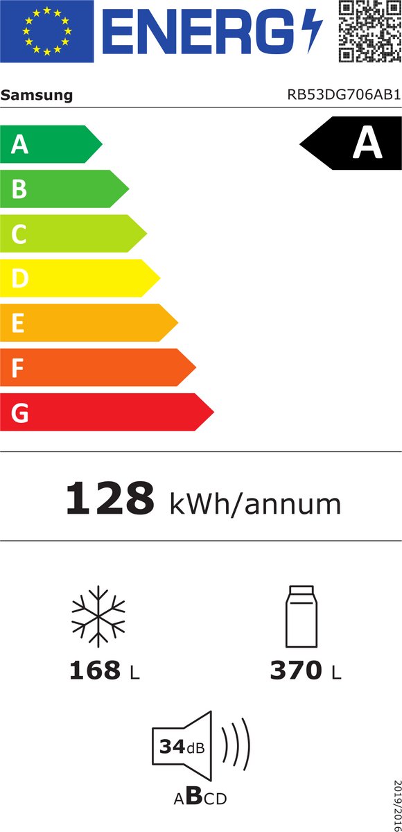 Samsung RB53DG706AB1 - Koel-vriescombinatie - Extra breed - AI Energy Mode - Afbeelding 3