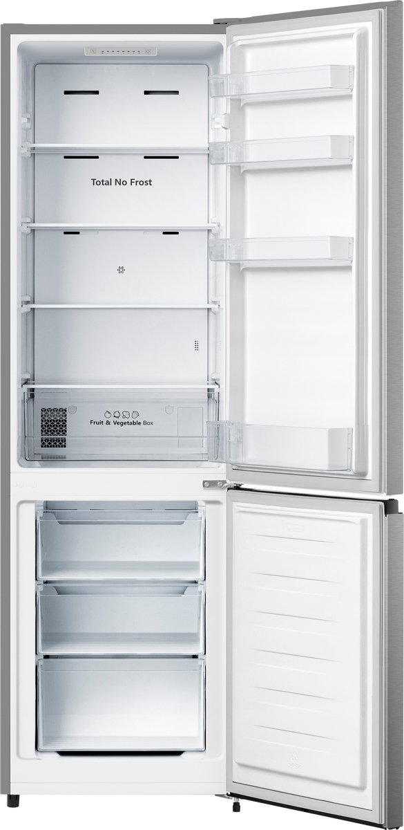 Hisense RB329N4ACE - Koel-vriescombinatie - Energielabel E - No-Frost - RVS - Multi Air Flow - Fast Freeze - 255 Liter - Afbeelding 5