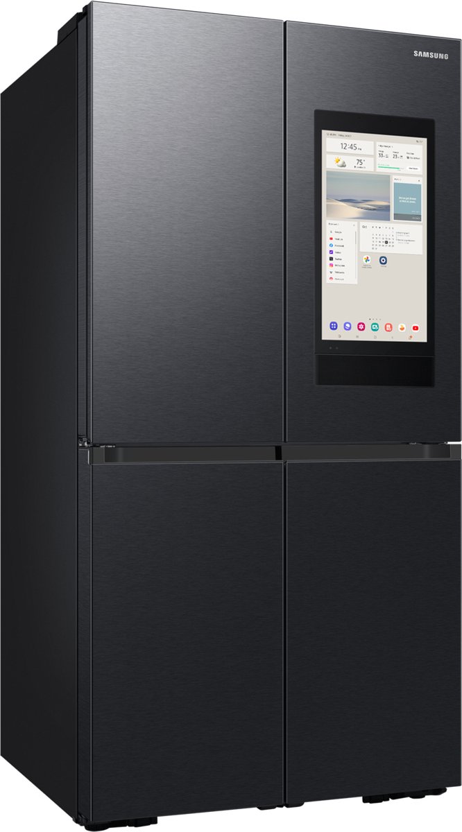 Samsung RF65DG9H0EB1 - Amerikaanse koelkast - French door - Zwart - Touch screen - LED - Op de deur - Afbeelding 4