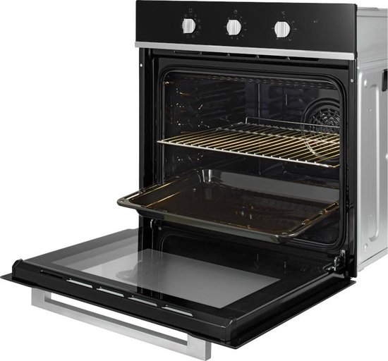 ETNA OM165ZT - inbouwoven - 60 cm - 65 Liter - 5 insteekniveaus - ovenverlichting - mechanische timer met uitschakelfunctie - 5 insteekniveaus - Afbeelding 4