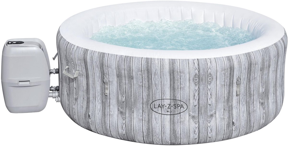 BestWay - Opblaasbare Jacuzzi voor 6 a 7 volwassenen - Luxe Spa 2026 - Verwarmde Hottub met Bubbels - Bubbelbad - Met Bedieningspaneel, Afdekzeil - Afbeelding 3