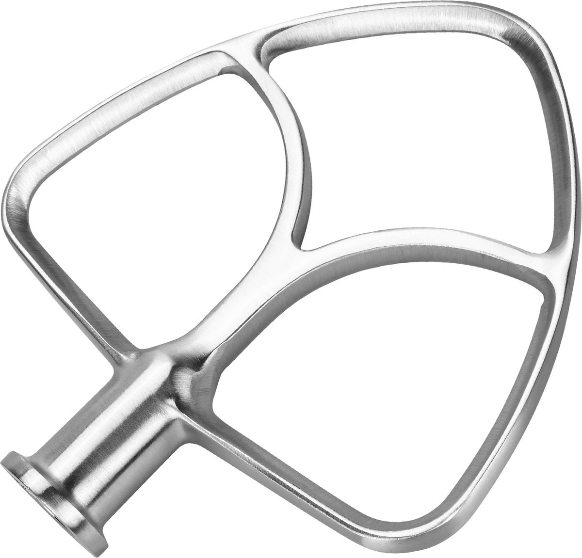5-Delige Accessoireset voor KitchenAid 4.3, 4.7/4.8L Tilt-Head Stand Mixers Artisan & Classic Series van MMOBIEL - K45 6-Draads Garde, Platte - Afbeelding 5