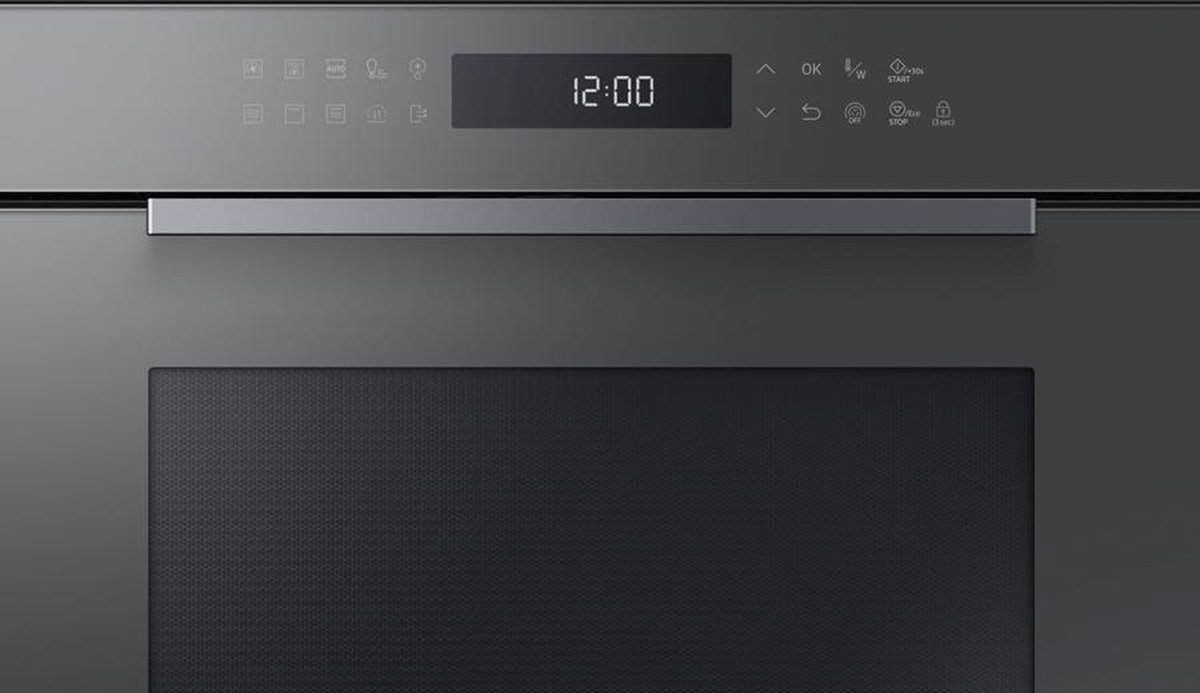 Samsung MC35R8058CC/EN - Combi-magnetron - Zwart - PowerGrill Duo - Airfry - Gemakkelijk schoon te houden - Afbeelding 3