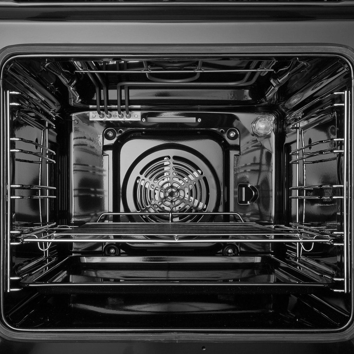 Inventum VFG6034WGRVS - Vrijstaand gasfornuis - Elektrische oven - 4 kookzones - 60 cm - 65 liter - Zilver/Zwart - Afbeelding 5