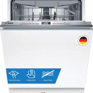 Bosch SMV6YCX00E - Serie 6 - Vaatwasser - Inbouwvaatwasser - Volledig integreerbaar - Energielabel B - PerfectDry met Zeolith: perfecte