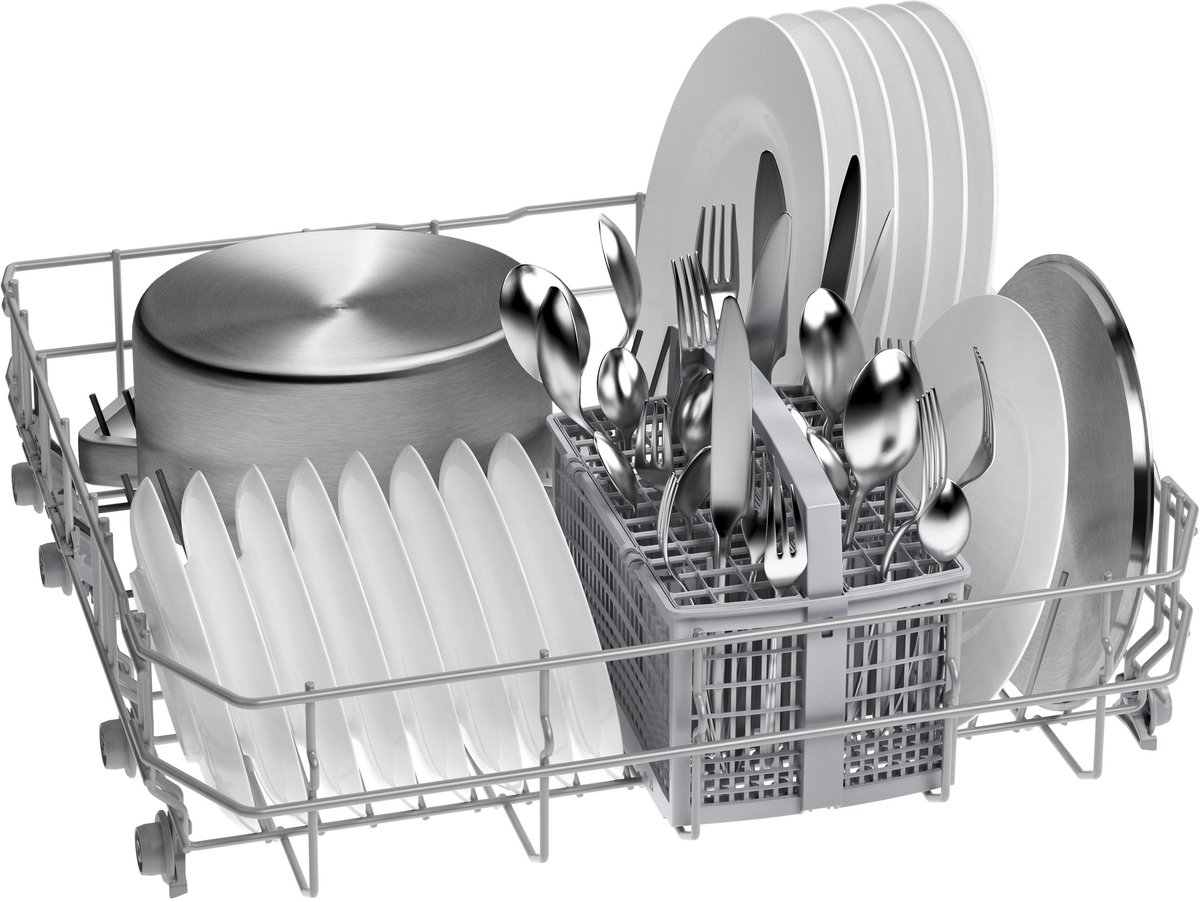 Bosch SMS26AI01F - Serie 2 - Vaatwasser - Vrijstaande vaatwasser - 60 cm - Geborsteld staal -Extra Droog: optie voor extra grondige droogresultaten - Afbeelding 5