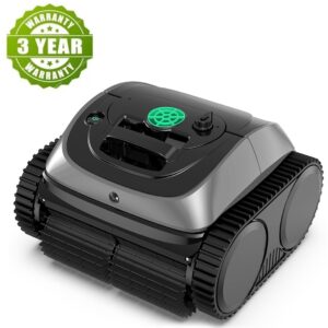 WYBOT C1 draadloze robot zwembadreiniger, 150min looptijd, wandklimmen, intelligente routeplanning, APP-bediening, voor zwembaden tot 1.615 m²