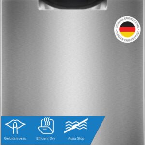 Bosch SMS4EAI28E - Serie 4 - Vrijstaande vaatwasser - 60 cm - Geborsteld staal - Anti-fingerprint - Energielabel A - Home Connect