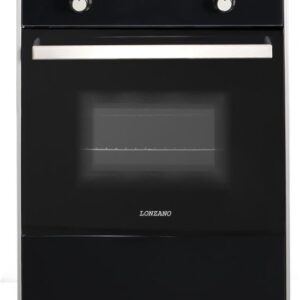 Lonzano Inductie Fornuis - 60cm Breed - Boostfunctie - Zwart/RVS - Heteluchtoven- 2 Fase - 3 Fase - Touchbediening