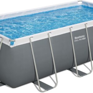Bestway - Zwembadset - Power - Steel - rechthoekig - 412x201x122 - cm