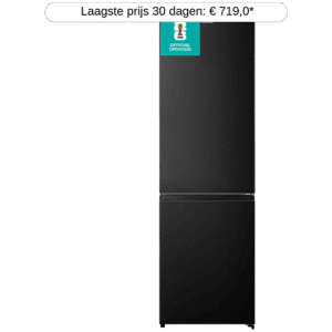 HISENSE  RB440N4AFA -  Koel-vriescombinatie - breedte 59.5 cm - hoogte 201.7 cm - inhoud 336 l - NoFrost