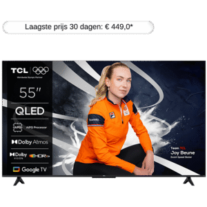 TCL 55T69C - Ultra HD 4K - QLED-tv - 55 inch - 2025