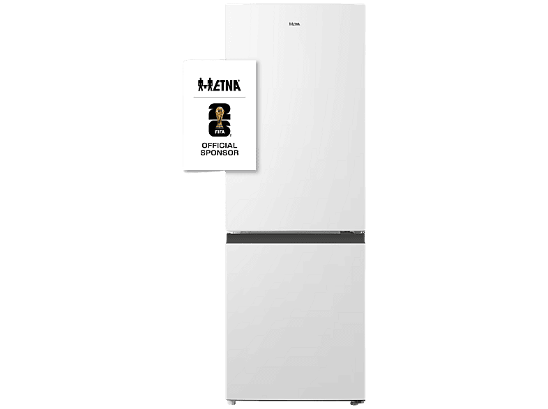 ETNA KCV343WIT - Koel-vriescombinatie - breedte 49.5 cm - hoogte 143 cm - inhoud 175 l