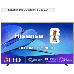 HISENSE 98E7Q - Ultra HD 4K - QLED-tv - 98 inch - 2025